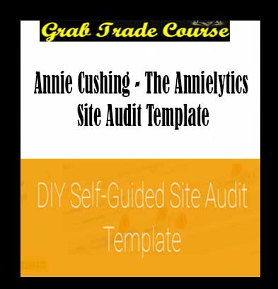 the Annielytics Site Audit Template with Annie Cushing